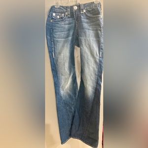 Vintage True Religion World Tour Joey Super T Flare Cut Jeans
